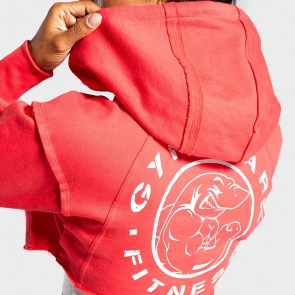 Gym Shark Legacy Crop Hoodie